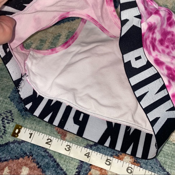 Pink Victoria’s Secret tie dye sports bra - Picture 4 of 4